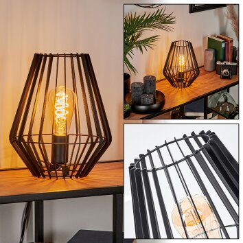 Emporia Bordslampa Svart, 1-ljuskällor