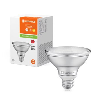 Osram E27 10 Watt varmvit dimbar 630 Lumen