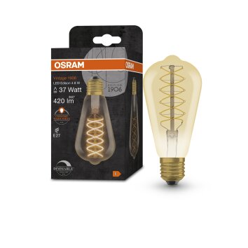 Osram E27 4.8 Watt varmvit dimbar 420 Lumen