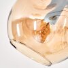 Ripoll Golvlampa - Glas 15 cm Amber, 5-ljuskällor