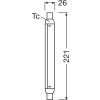 Osram S15S LED 4 Watt varmvit 350 Lumen