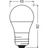 Osram E27 LED 4.9 Watt dagsljusvit 470 Lumen