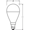 Osram E14 LED 7.5 Watt neutralvit 806 Lumen