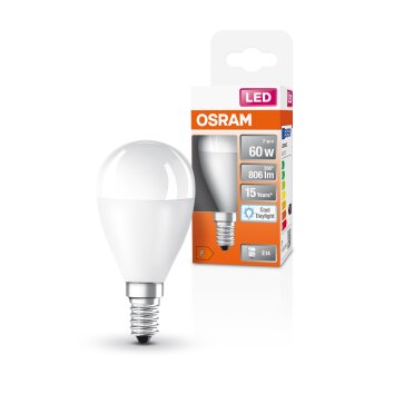 Osram E14 LED 7.5 Watt dagsljusvit 806 Lumen