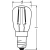 Osram E14 LED 1.3 Watt varmvit 110 Lumen