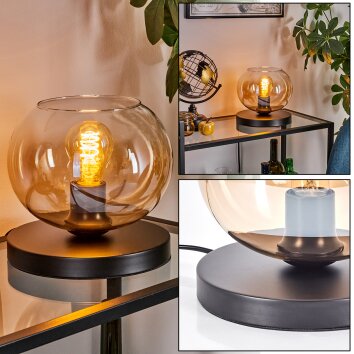 Apedo Bordslampa Amber, Klart, 1-ljuskällor