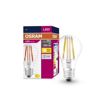 Osram E27 LED 11 Watt varmvit 1521 Lumen