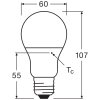 Osram E27 LED 8.5 Watt varmvit 806 Lumen