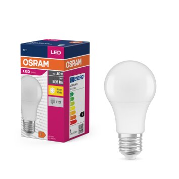 Osram E27 LED 8.5 Watt varmvit 806 Lumen