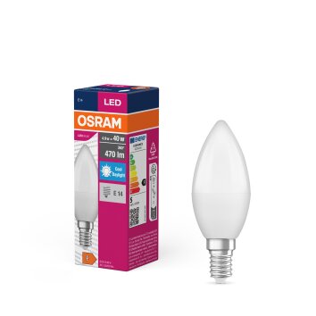 Osram E14 LED 4.9 Watt dagsljusvit 470 Lumen