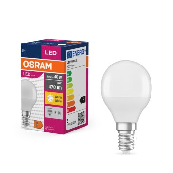 Osram E14 LED 4.9 Watt varmvit 470 Lumen