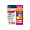 Osram GU10 LED 4.3 Watt varmvit 350 Lumen