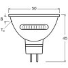 Osram LED 5.6 Watt varmvit 550 Lumen