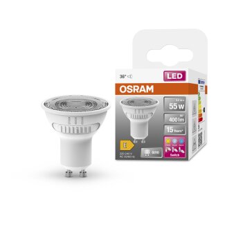 Osram GU10 LED 4.2 Watt varmvit 400 Lumen