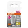 Osram GU10 LED 3 Watt varmvit dimbar 230 Lumen