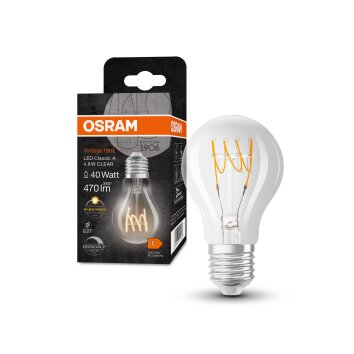 Osram E27 LED 4.8 Watt varmvit dimbar 470 Lumen