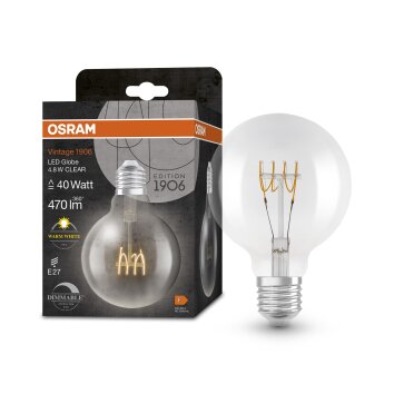 Osram E27 LED 4.8 Watt varmvit dimbar 470 Lumen