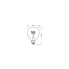 Osram E27 LED 4.8 Watt varmvit dimbar 470 Lumen