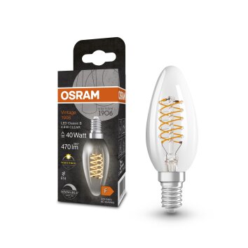 Osram E14 LED 4.8 Watt varmvit dimbar 470 Lumen