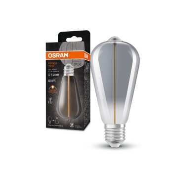 Osram E27 LED 2.2 Watt varmvit 60 Lumen