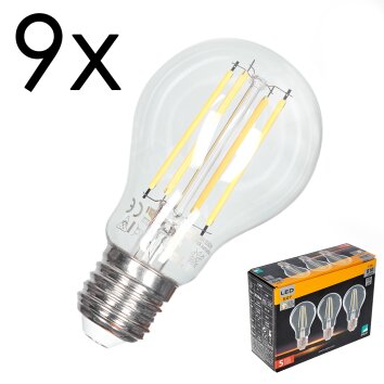 E27 LED 6.5 Watt varmvit 810 Lumen