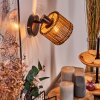 Cando Vägglampa, Väggspotlight Svart, 1-ljuskällor