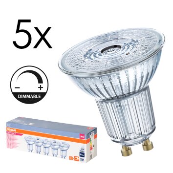 Osram GU10 LED 4.5 Watt varmvit dimbar 350 Lumen