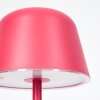 Asen Bordslampa utomhus, Bordslampa LED Rosa, 1-ljuskällor