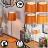 Belece Bordslampa utomhus, Bordslampa LED Orange, 1-ljuskällor