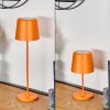 Belece Bordslampa utomhus, Bordslampa LED Orange, 1-ljuskällor