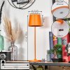 Belece Bordslampa utomhus, Bordslampa LED Orange, 1-ljuskällor