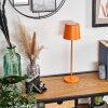 Belece Bordslampa utomhus, Bordslampa LED Orange, 1-ljuskällor