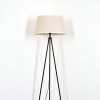 Bassagoda Golvlampa Beige, Vit, 1-ljuskällor