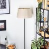 Bassagoda Golvlampa Beige, Vit, 1-ljuskällor