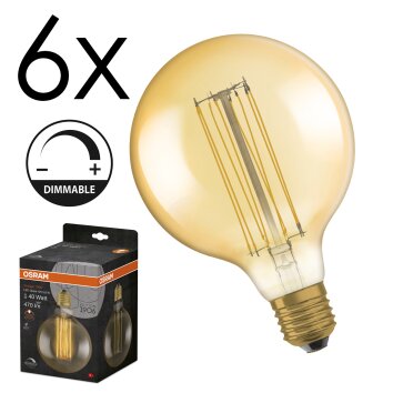 E27 LED 5.8 Watt varmvit dimbar 470 Lumen