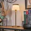 Algeraz Bordslampa utomhus, Bordslampa LED Beige, 1-ljuskällor