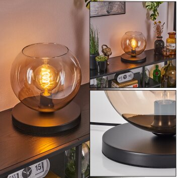 Koyoto Bordslampa Amber, Klart, 1-ljuskällor