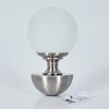 Lakolk Bordslampa LED Nickel matt, 1-ljuskällor