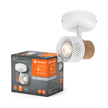 Ledvance Spot Taklampa LED Vit, 1-ljuskällor