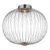 Globo Galway Taklampa LED Nickel matt, 1-ljuskällor