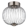 Globo Galway Taklampa LED Nickel matt, 1-ljuskällor