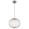 Globo Galway Pendellampa LED Nickel matt, 1-ljuskällor