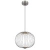 Globo Galway Pendellampa LED Nickel matt, 1-ljuskällor