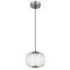 Globo Galway Pendellampa LED Nickel matt, 1-ljuskällor