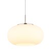 Globo Quintara Pendellampa LED Nickel matt, 1-ljuskällor