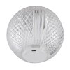 Globo Aida Bordslampa LED Nickel matt, Genomskinlig, klar, 1-ljuskällor