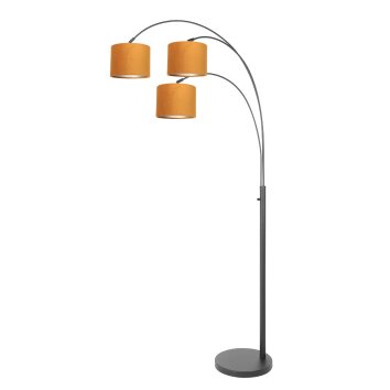 Steinhauer Light Golvlampa Svart, 3-ljuskällor