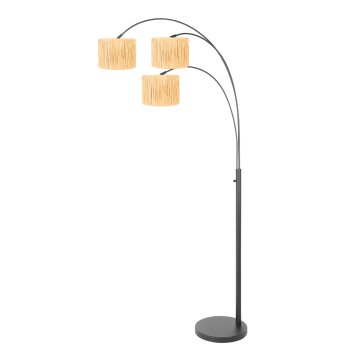 Steinhauer Light Golvlampa Svart, 3-ljuskällor