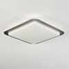 Carregueira Taklampa, Panel LED Silver, Vit, 1-ljuskällor, Rörelsedetektor