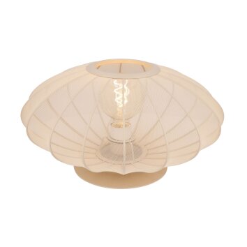 Lucide CORINA Bordslampa Beige, 1-ljuskällor